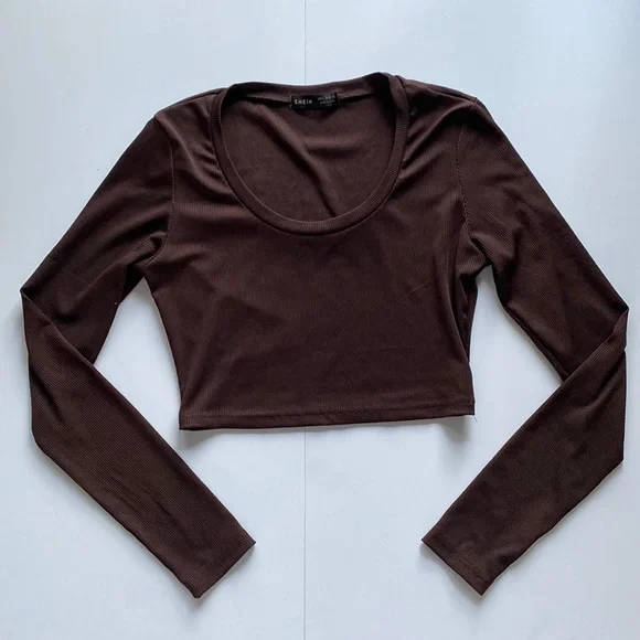 Cropped Ribbed Long Sleeve Bundle - Picture 5 of 6